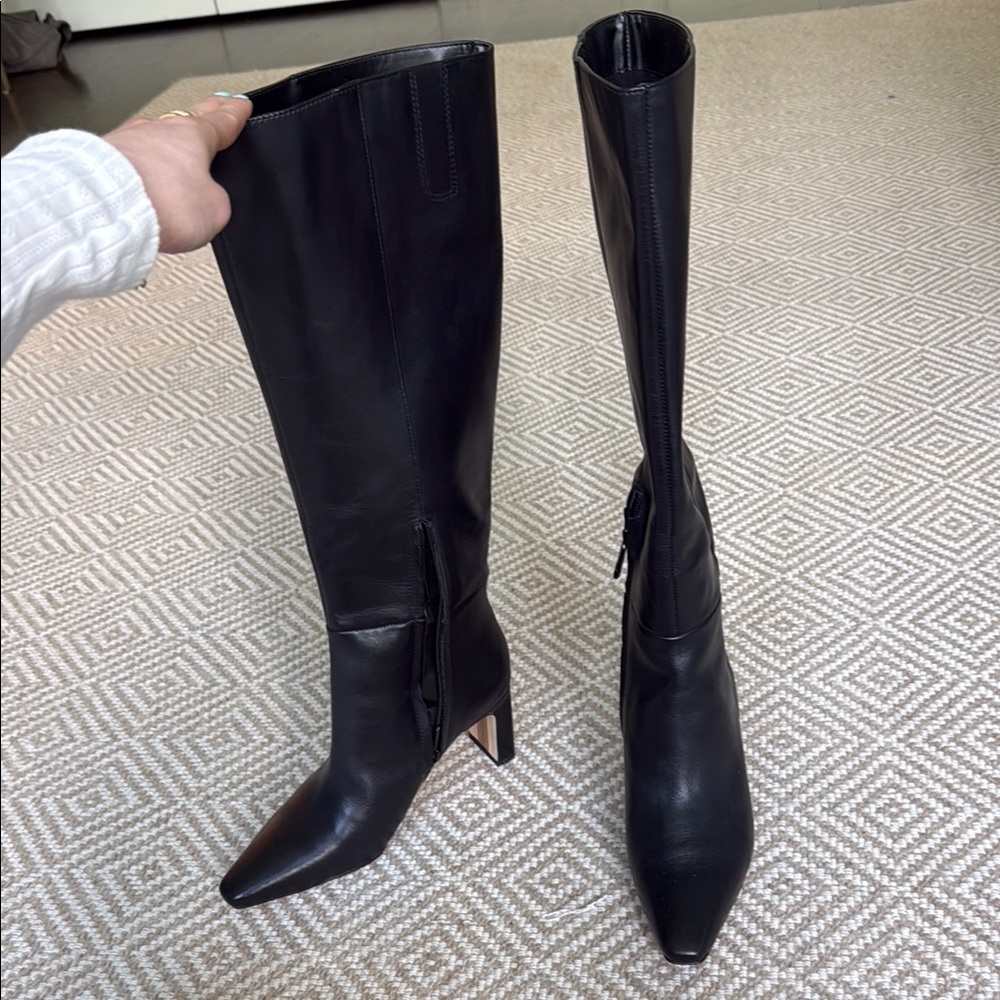 Sam Edelman Sylvia Wide Calf in Black